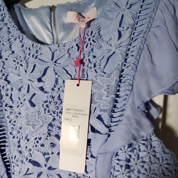 NWT PARKER BENNETT DRESS IN LILAC BREEZE - Picture 3 of 5